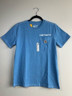 NWT Mens XS Loosefit Blue Carhartt T